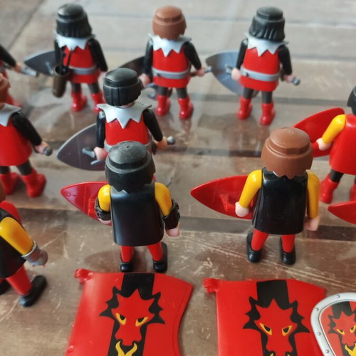 Playmobil ιππότες δράκου πακέτο 605 μεταχειρισμένο