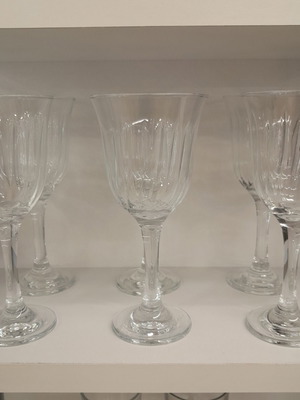 Stemmed Glass Wine Glasses set of 6 new