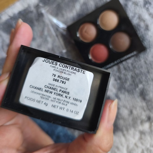 Chanel cosmetics set with eyeshadow and rouge new