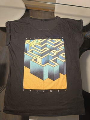 White Lies t-shirt 2016 tour like new, black