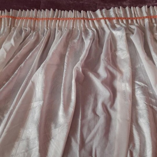 White short curtain used 1.50×1.60