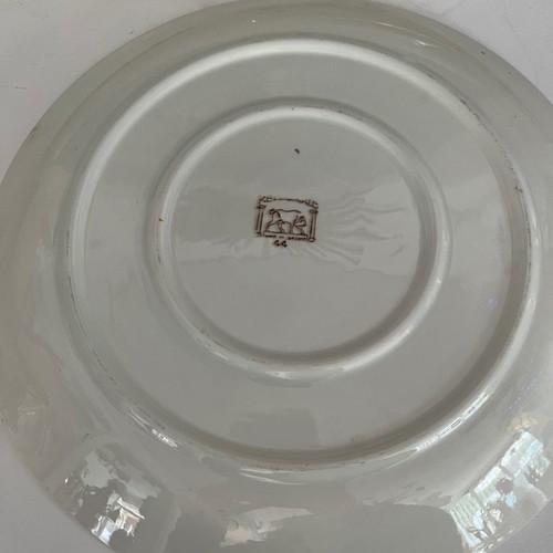 Kerameikos vintage items used, 3 large serving pieces