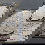 Ασημένιο ,Γαλλία 5 Francs 1844W Κοπής Λίλ