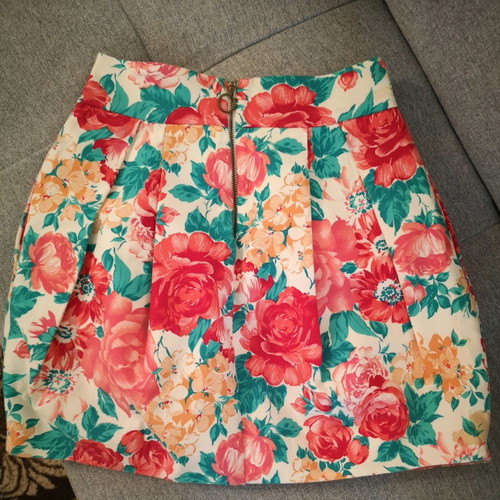 Zara skirt used, multicolored, size 34