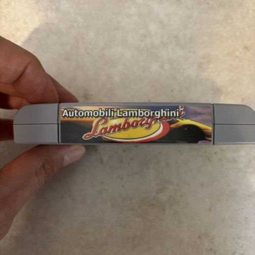 Lamborghini Nintendo 64 game NTSC American