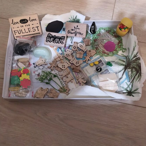 Craft materials like new