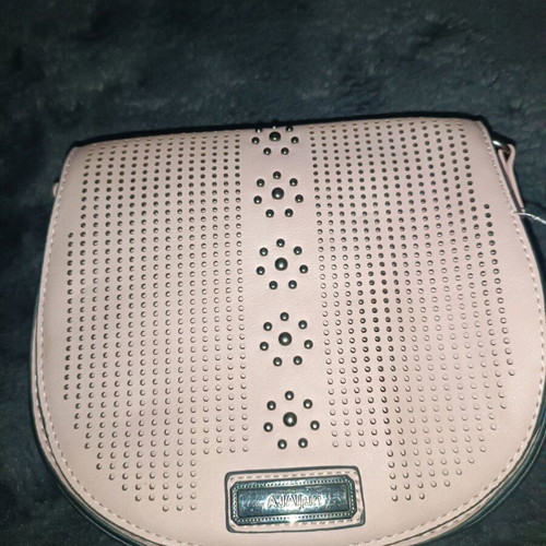 Pink shoulder bag like new, medium size