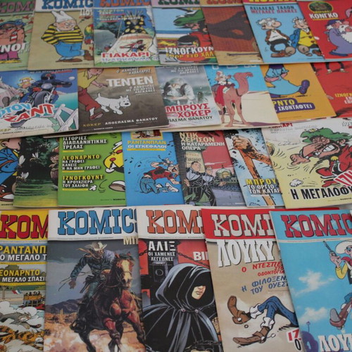 Comic collection like new, 31 pieces, 2005