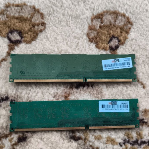 Desktop RAM used 2x2GB PC3 memory