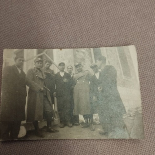 Rare Authentic Interwar Photograph with Handwritten Backing, Used