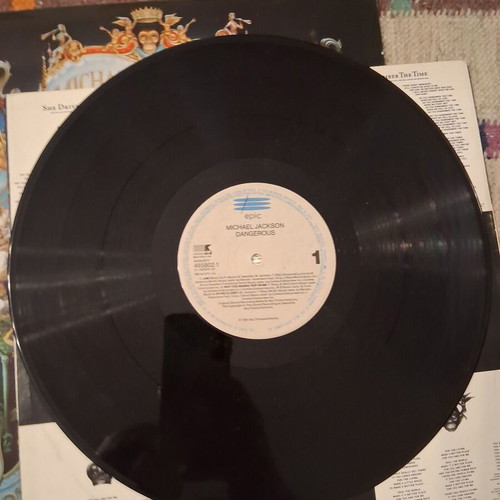 Michael Jackson Dangerous double vinyl album