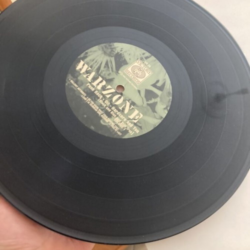 Warzone Cause For Alarm 10inch split mini LP used punk