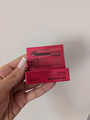Mini Hourglass lipstick red, new