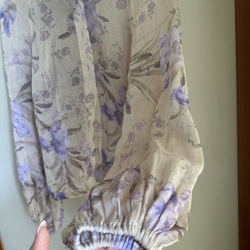 Zini shirt and shorts set like new, beige and multicolor