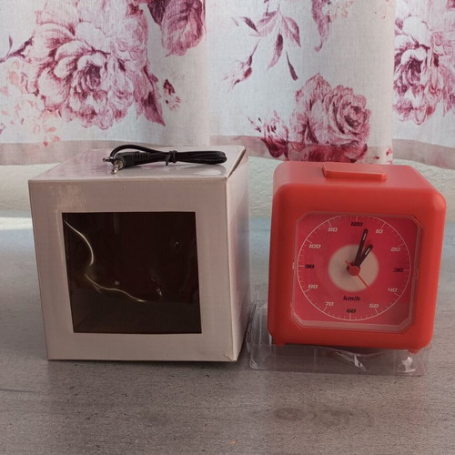 Alarm clock with message recording function, new, analog tabletop
