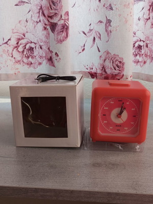 Alarm clock with message recording function, new, analog tabletop