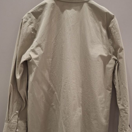 Zara khaki shirt, medium, poplin fabric