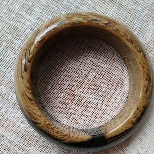 Bracelet like new, beige and brown