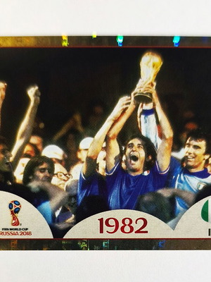 Panini FIFA World Cup Russia 2018 N. 674 Italy Legends sticker like new