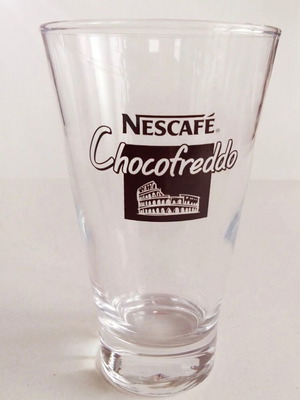 Ποτήρι Nescafe Chocofreddo καινούργιο 14cm
