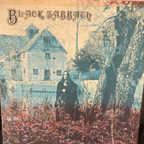 Black Sabbath first album 1976 UK press vinyl used, metal
