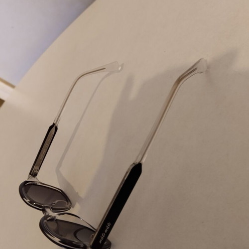 Mati Mati sunglasses slightly used, black frame with transparent details