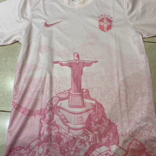 Nike Brazil CBF Pink Jersey Small BNWT