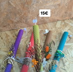 Beeswax candle new
