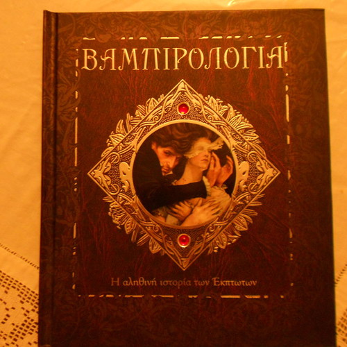 Various books including Vampirologia and History topics