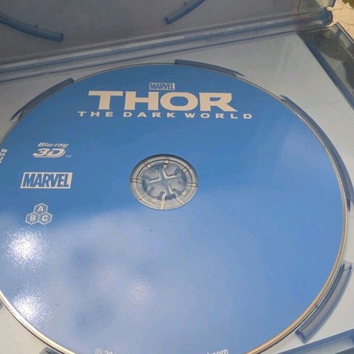 Thor 2 Dark World Blu-ray 3D like new, disc only