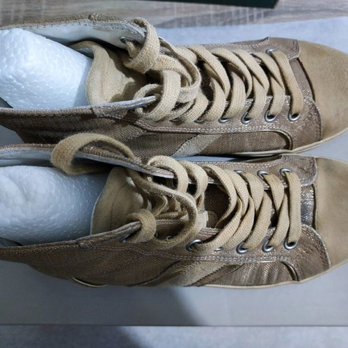 Hogan boots used beige gold, size 37