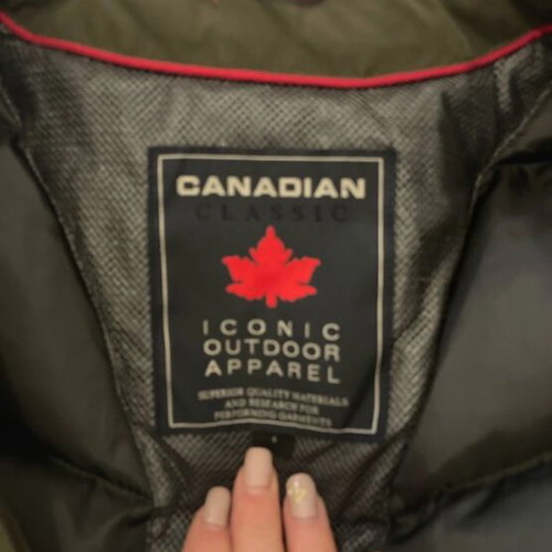 Canadian Classic jacket like new, green, size 122 cm