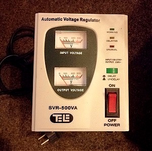 Automatic voltage regulator.