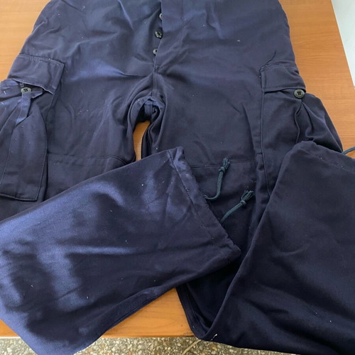 Men's Military Navy Pants M like new, winter
