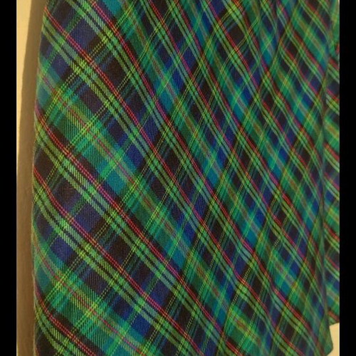 Vintage wool skirt like new, multicolor, size 4XL