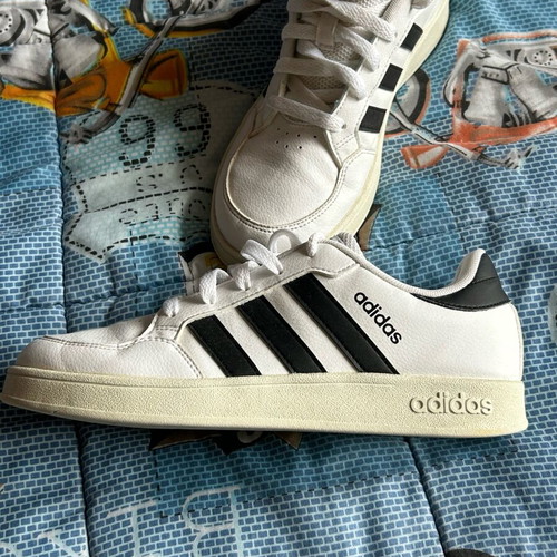 Adidas sneakers size 37.5, black and white