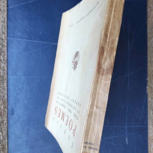 Elytis ELYTIS POEMS used, Greek text and French translation