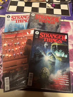 Stranger Things comic story set of 4, like new