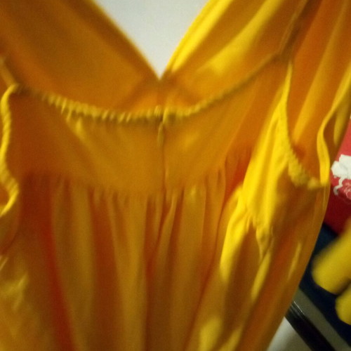 Yellow dress like new, sizes S and M