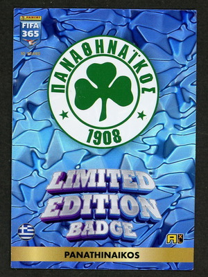2025 Panini Limited Edition XL Panathinaikos Badge used