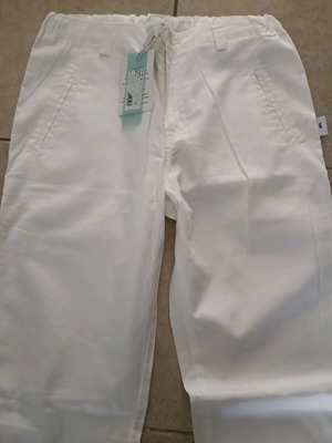 Matoufrance boys' pants new, size 152 cm, white