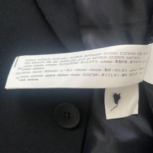Zara slim fit suit teen men's like new dark blue