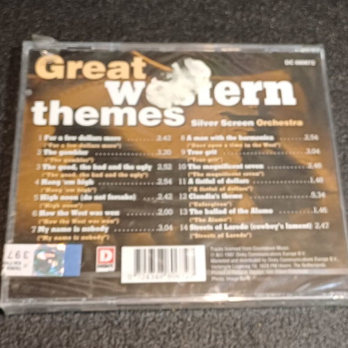 Silver Screen Orchestra Great Western Themes CD new