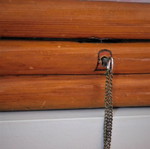 Box 1966 with ski pyrography used, handmade