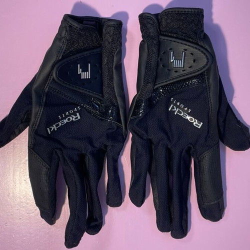 Roeckl Sports riding gloves size 7, black