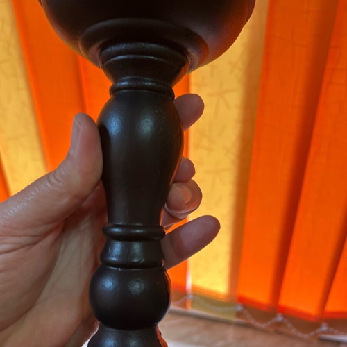 Candlestick new wooden German solid wood