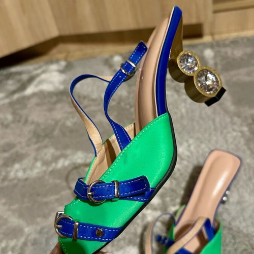 Pumps new size 39 blue and green