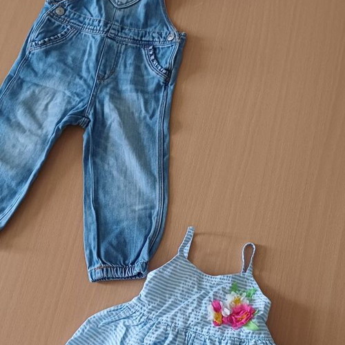 Girls' clothes up to 24 months like new, 17 pieces and 4 sets for 2 years old