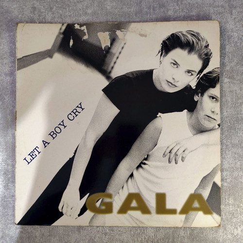 Gala Let A Boy Cry 12'' vinyl maxi single used, electronic