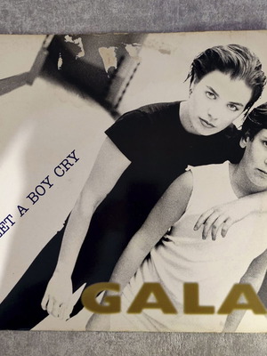 Gala Let A Boy Cry 12'' vinyl maxi single used, electronic